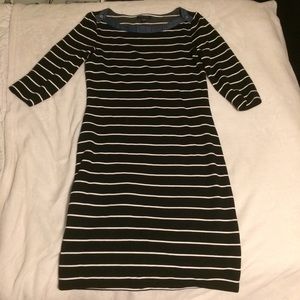 Never worn Tommy Hilfiger dress, black and white